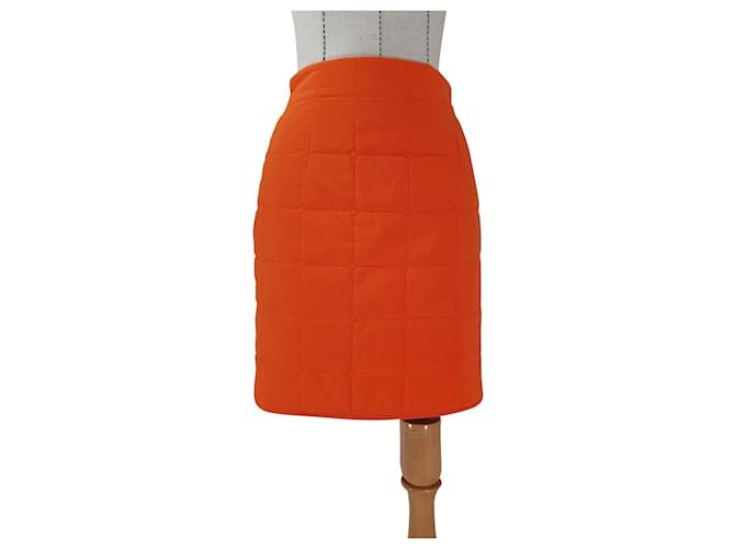 MCM Skirts Orange Polyamide  ref.762544