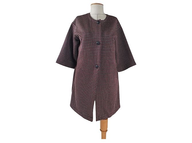 Autre Marque OTTOD'AME Abrigo Blazer Largo Multicolor