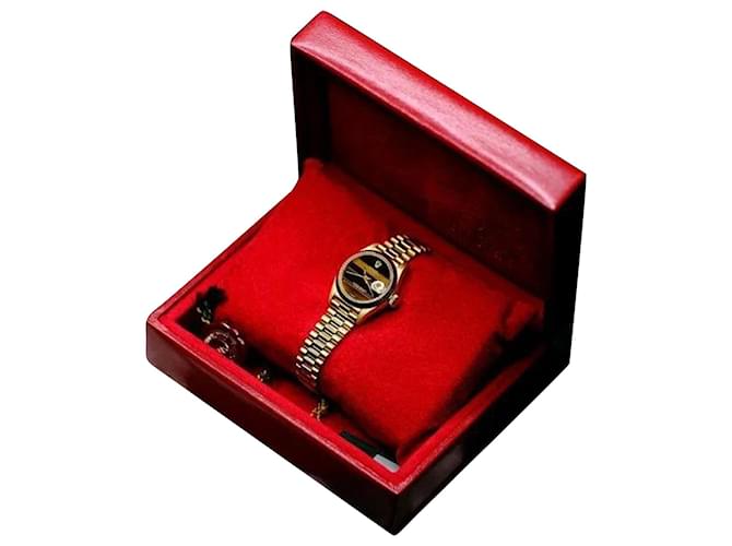 Relógio masculino Rolex Datejust Ss com mostrador azul bisel torneado 36mm Caixa e papéis originais Metal  ref.762853