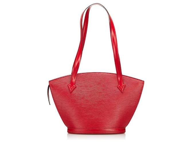 Louis Vuitton Saint Jacques Red Leather  ref.763089
