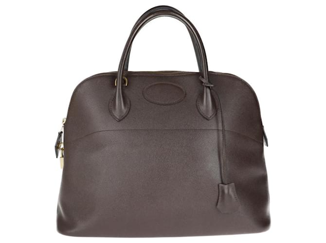Hermès Bolide Brown Leather  ref.763301