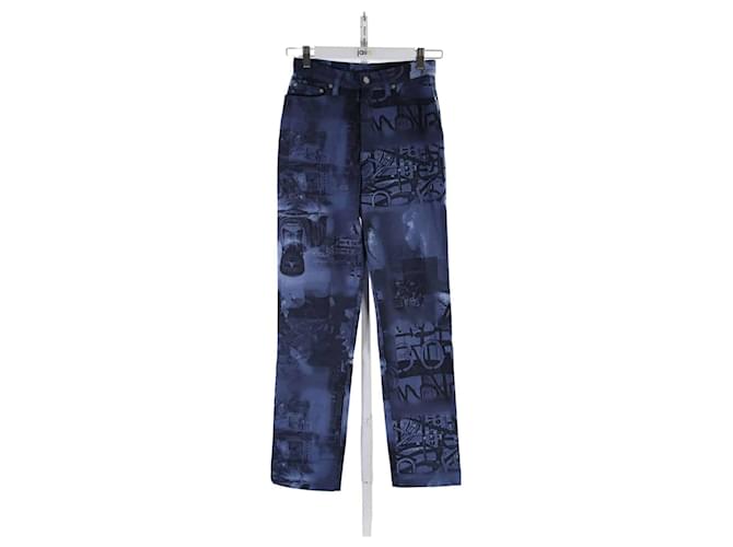 pantalones Kenzo 36 Azul  ref.763489