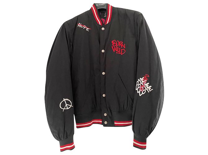 Autre Marque The Kooples Giacche Blazer Multicolor Nero Rosso