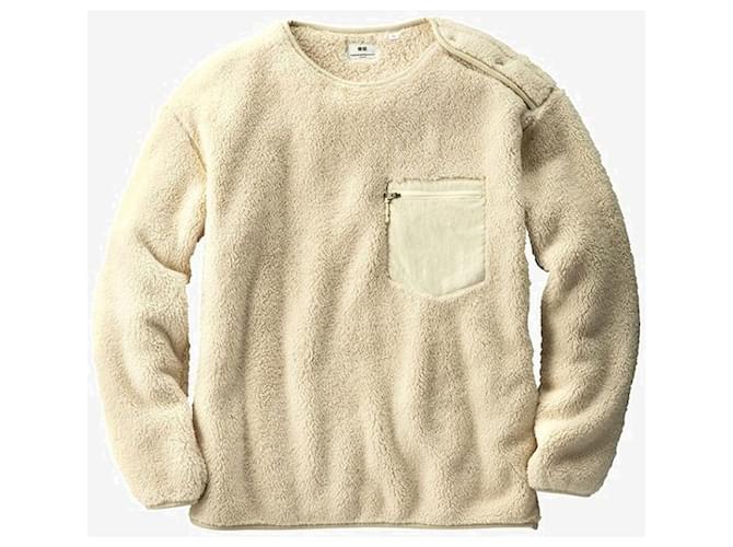 Autre Marque Sweaters Cream Polyester Polyamide  ref.763976