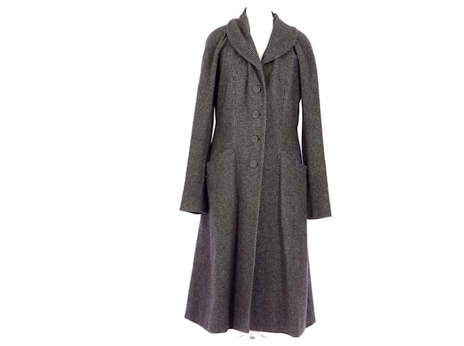 Agnès b. Coat Grey Wool  ref.764298
