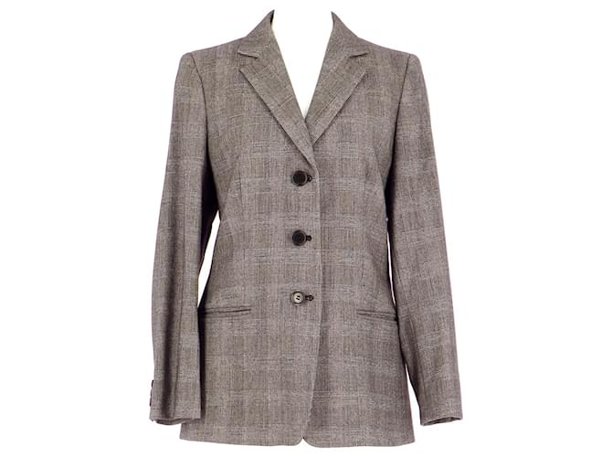 Max Mara Vest / Blazer Grey Wool  ref.764301