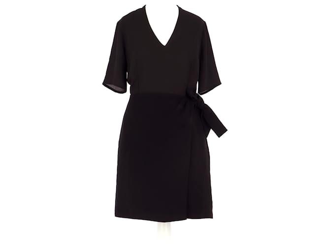 Claudie Pierlot robe Black Polyester  ref.764308