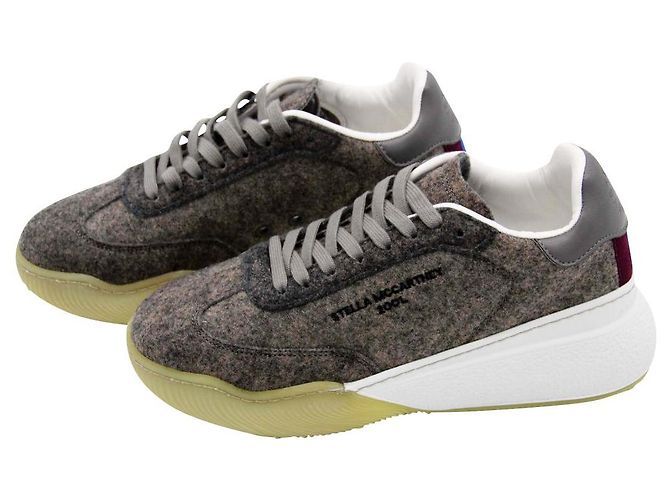 Stella Mc Cartney Filz Sneaker Stella McCartney Blau Beige Grau