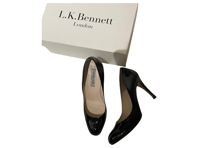 Lk Bennett Heels Black Patent leather  ref.764461