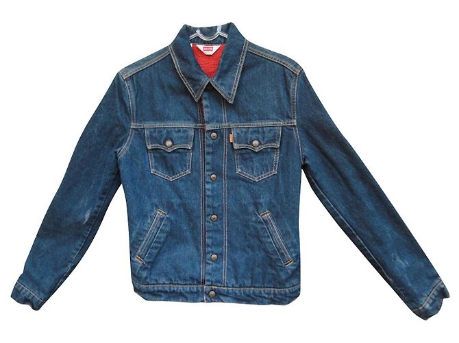 vintage Levi's jacket size M Blue