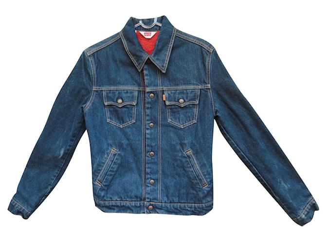 chaqueta Levi's vintage talla M Azul Algodón  ref.764473