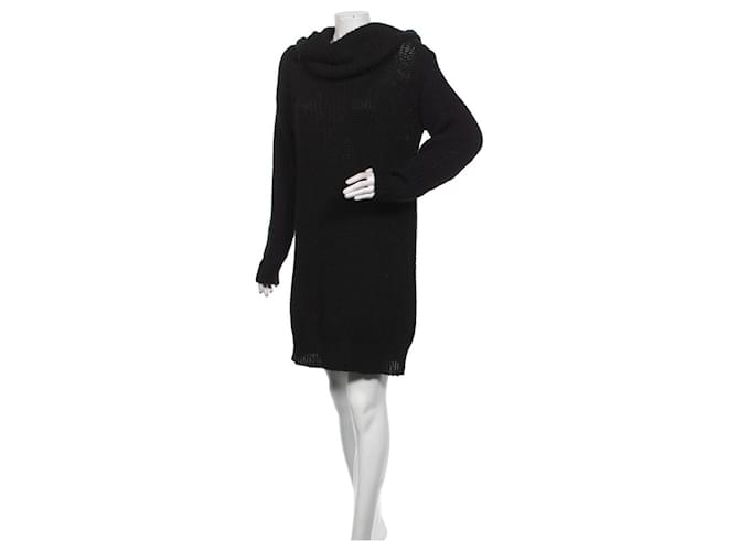 Filippa K Dresses Black Wool Acrylic  ref.764476