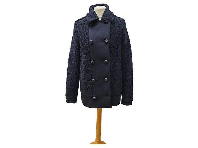 Teddymantel von Bottega Veneta Schwarz