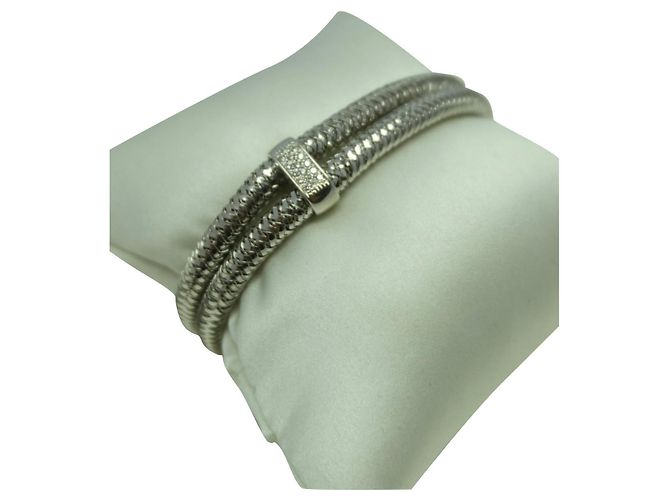 Autre Marque Franco Pianegonda Armband aus Weißgold Gold hardware