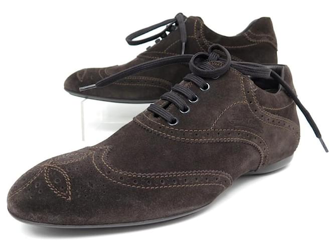 NEUE LOUIS VUITTON SNEAKER EXPLORER SCHUHE 5 39 BRAUNE WILDLEDER BOXSCHUHE Schweden  ref.765077