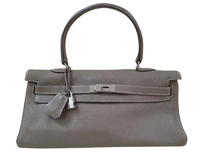 Hermès Kelly Shoulder bag Brown Leather  ref.765110