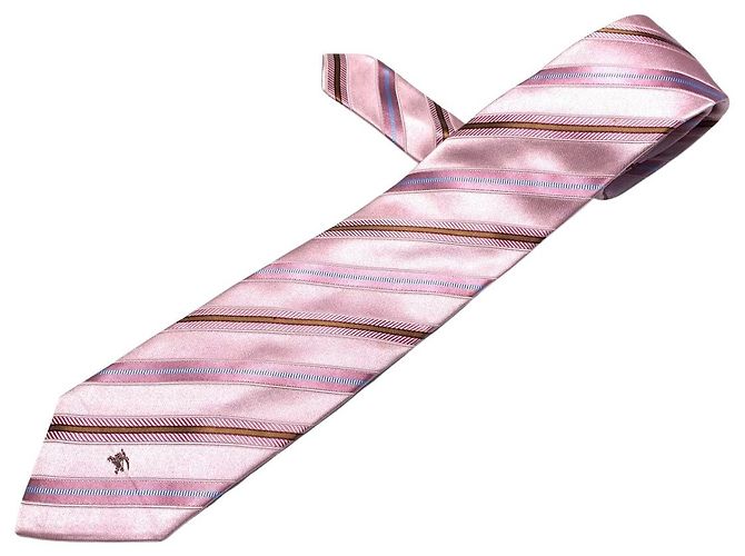 Cravatte BURBERRY Multicolore Seta