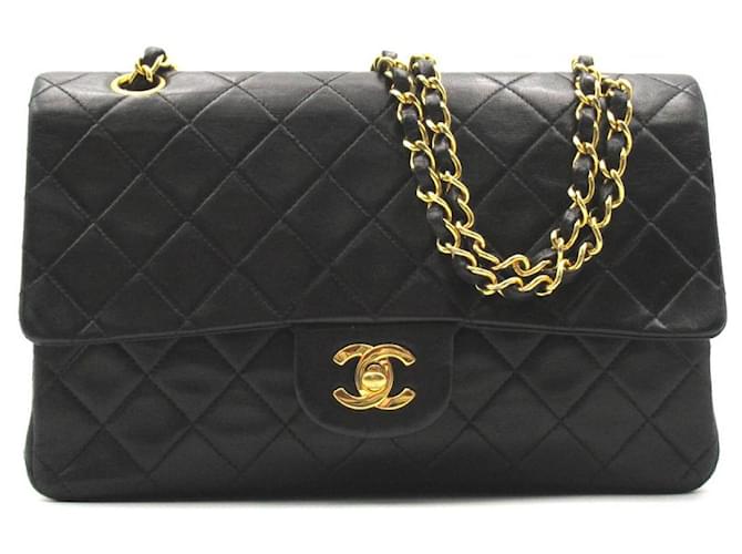 Chanel Timeless Black Leather  ref.765811