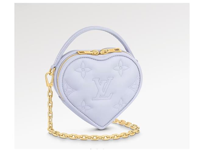 Louis Vuitton Handbags Purple Leather  ref.765866