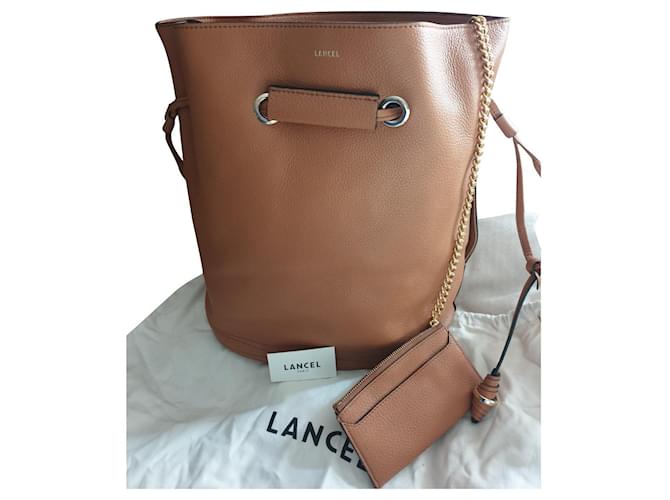 Autre Marque Handbags Caramel Leather  ref.765900