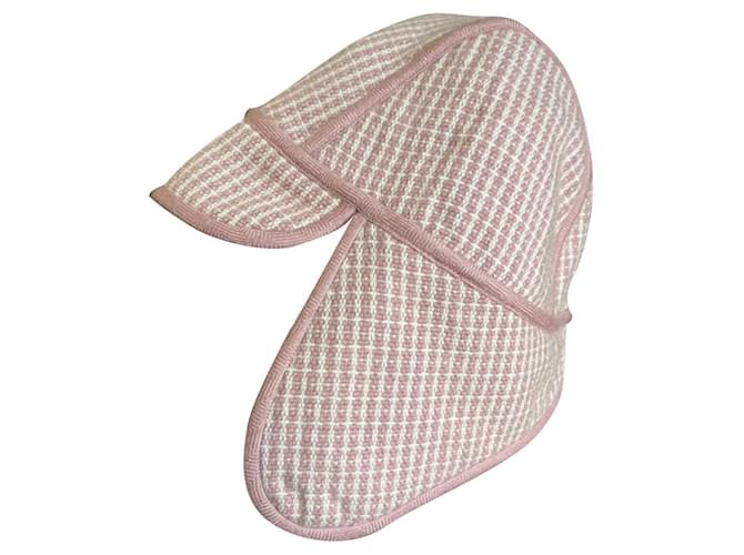 Hermès Cashmere / Cotton Baby Hat Pink  ref.766222