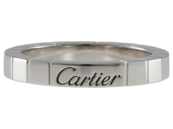 Cartier Lanière Prata Ouro branco  ref.766406