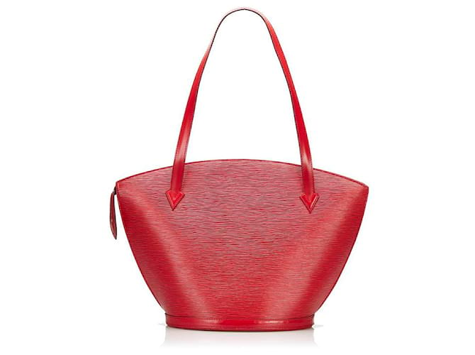 Louis Vuitton Saint Jacques Red Leather  ref.766886