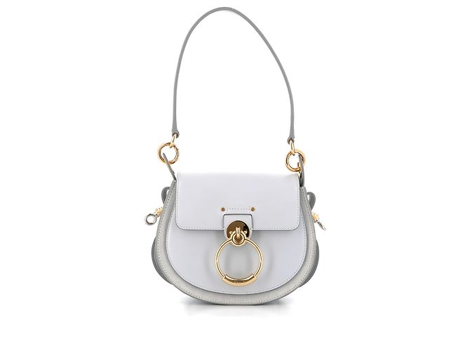 Chloé Tess Day Grigio Pelle