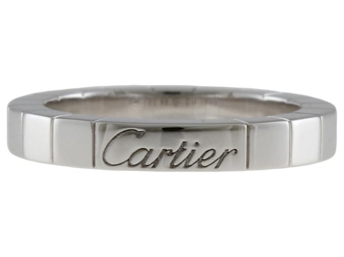 Cartier Lanière Plata Oro blanco  ref.767238