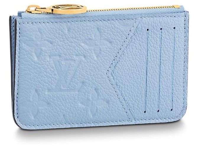 Louis Vuitton LV Romy cardholder nuage blue