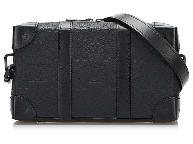 Louis Vuitton Handle Soft Trunk Black Taurillon