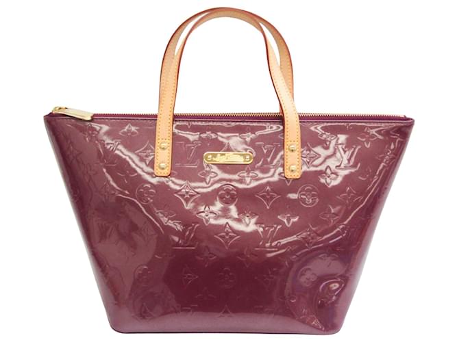 Louis Vuitton Bellevue PM Purple Patent leather  ref.767852