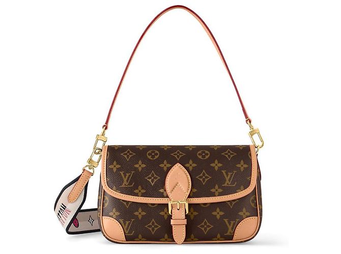 Louis Vuitton Borsa a tracolla LV Diane nuova Marrone