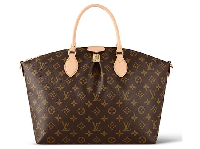 Louis Vuitton bolso shopper LV Boetie MM Castaño  ref.767991