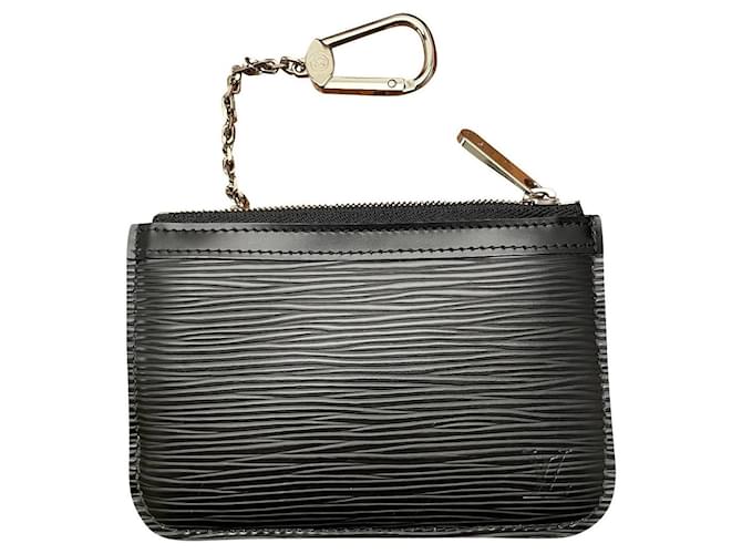 Louis Vuitton LV Epi black leather keypouch  ref.768006