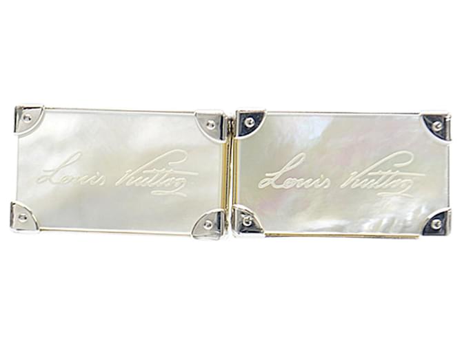 Louis Vuitton Silvery Silver  ref.768241