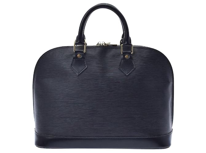 Louis Vuitton Alma Black Leather  ref.768310