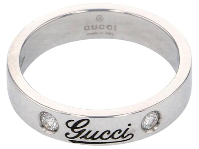 Gucci Silber Weißgold  ref.768323