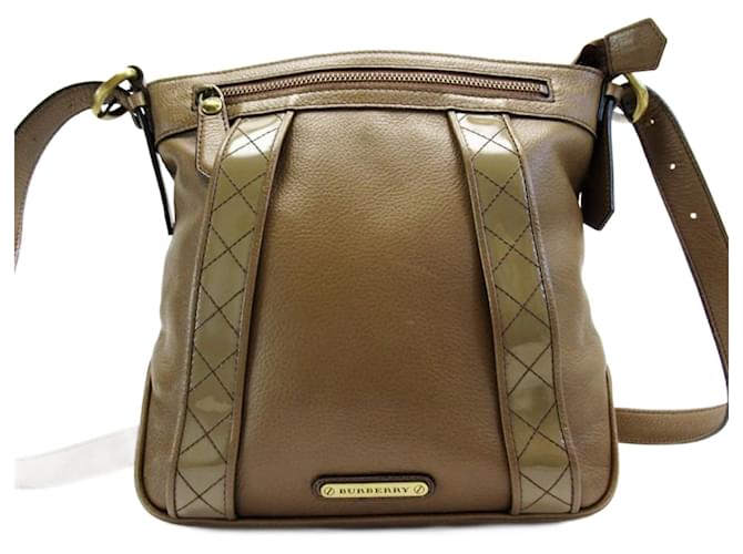BURBERRY Brown Leather  ref.768344