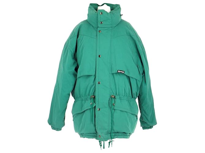 Pyrenex Down jacket / Parka Dark green Cotton  ref.768929