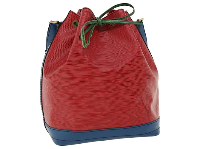 LOUIS VUITTON Epi Toriko color Noe Shoulder Bag Red Blue Green M44084 auth 34330 Leather  ref.769159