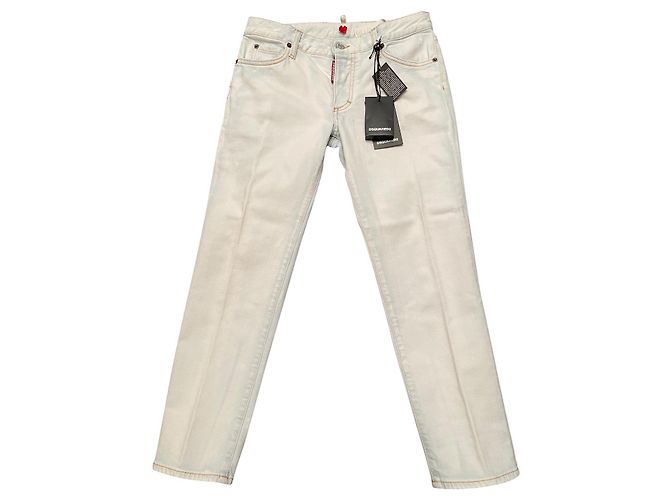 Dsquared2 Light Blue Cotton Jeans Size 40