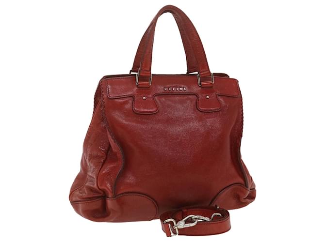 Céline Sulky Red Leather  ref.770084