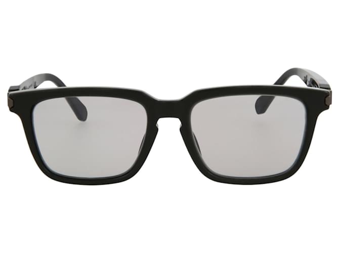 Brioni Sonnenbrille mit quadratischem Rahmen Schwarz  ref.770205
