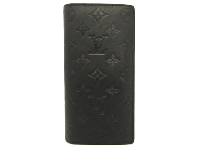 Louis Vuitton Brazza Black Leather  ref.770240