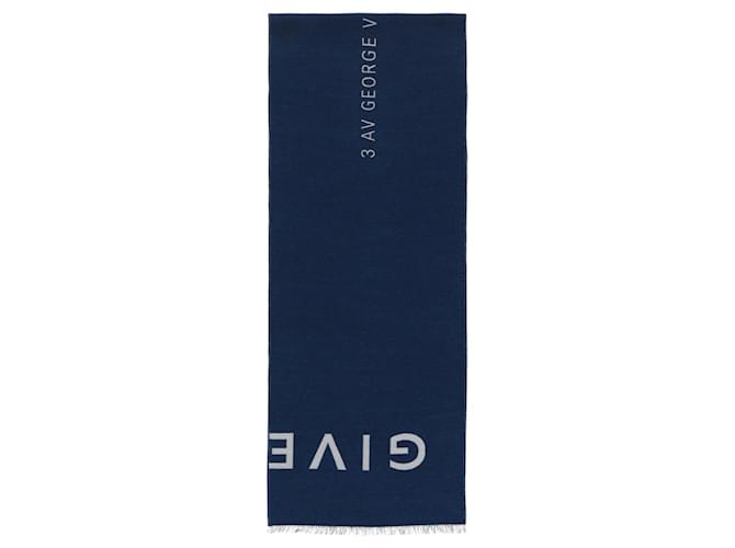 Givenchy Address Logo Wool Scarf Multiple colors  ref.770249