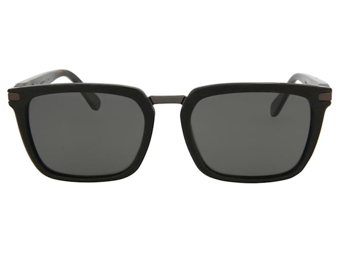 Brioni Square-Frame  Sunglasses Black  ref.770358