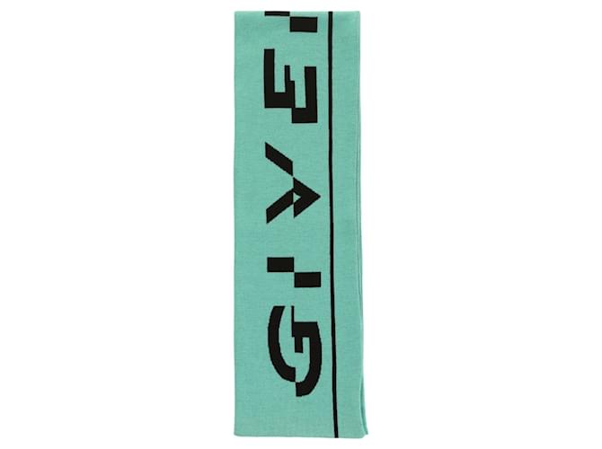 Givenchy Logo Fringe Football Scarf Multiple colors Cotton  ref.770405