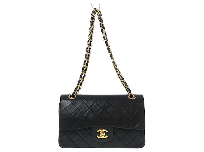 Chanel Timeless Black Leather  ref.770566