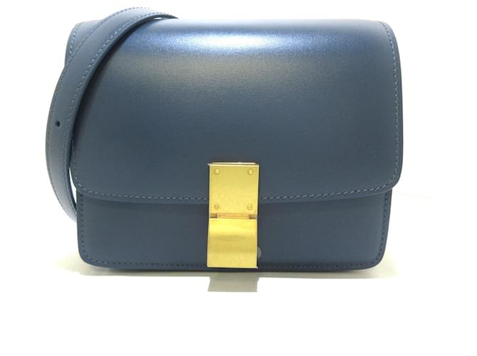 Céline Classic Blue Leather  ref.770573